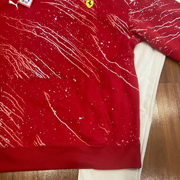 Puma Ferrari Men's 2pc Set Hoodie Sweater PANTS Tracksuit Activewear Size XL New - Picture 5 of 5